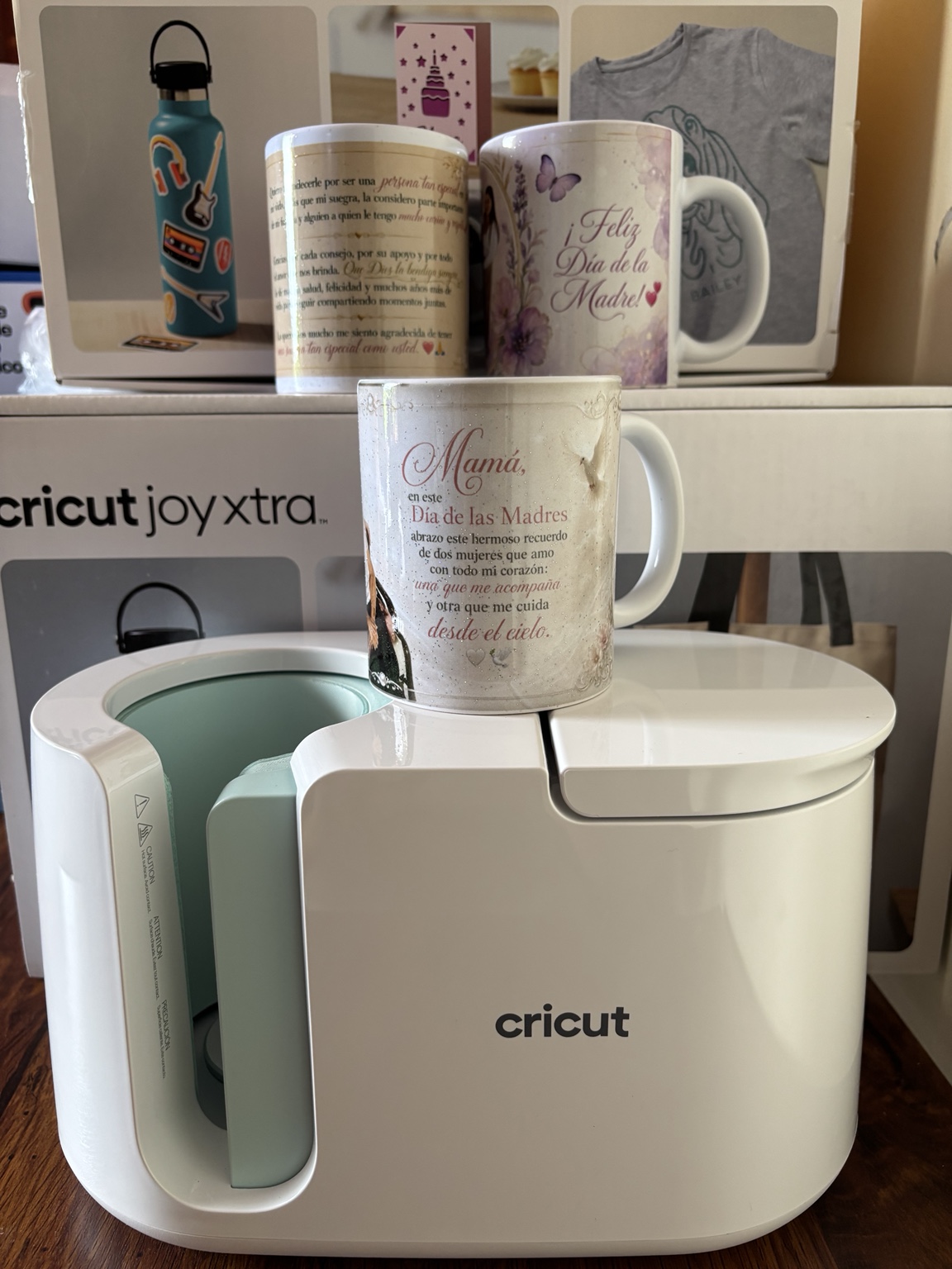 Taza sublimada con mensaje para el Día de las Madres